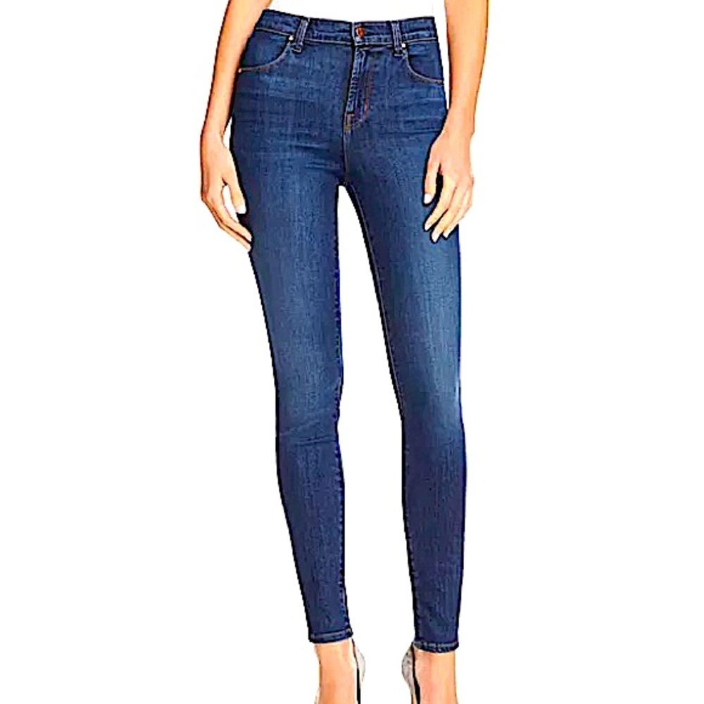 J BRAND: Maria High-Rise Skinny Jeans - Size 30